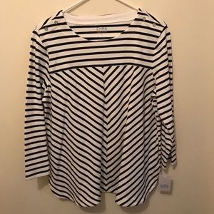 Women’s Boatneck Striped Top